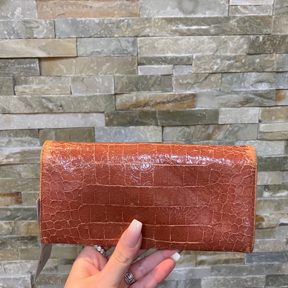 Miu Miu Crocodile Embossed Wallet - image 4